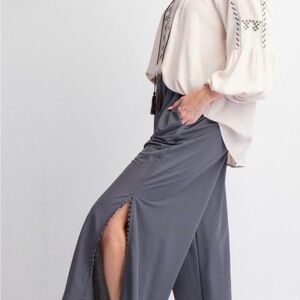 Elegant Gray Women's Pants